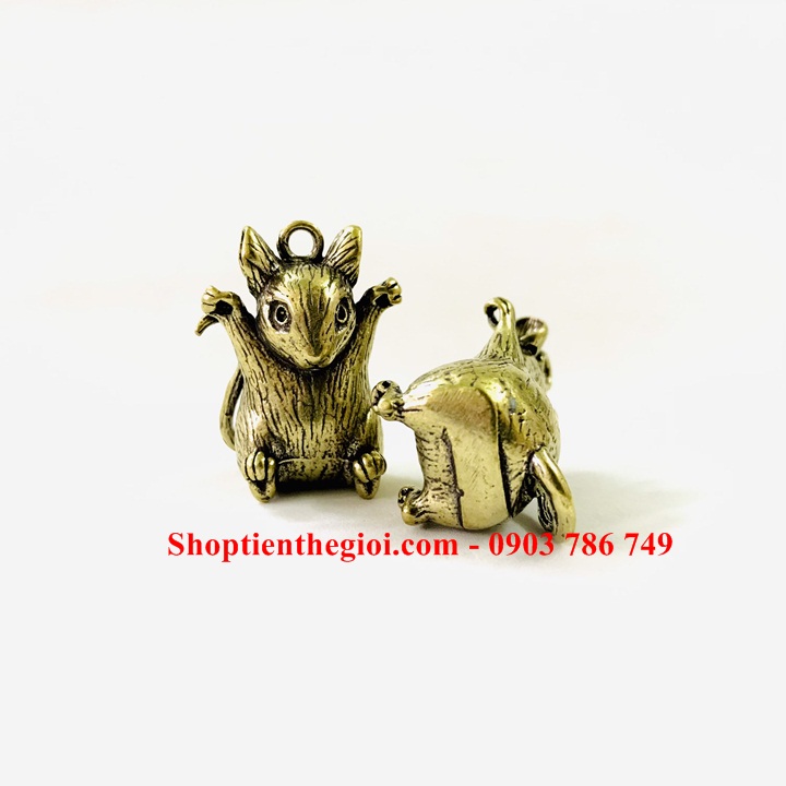 Móc Khóa Tượng Đồng Con Chuột - SP005215 